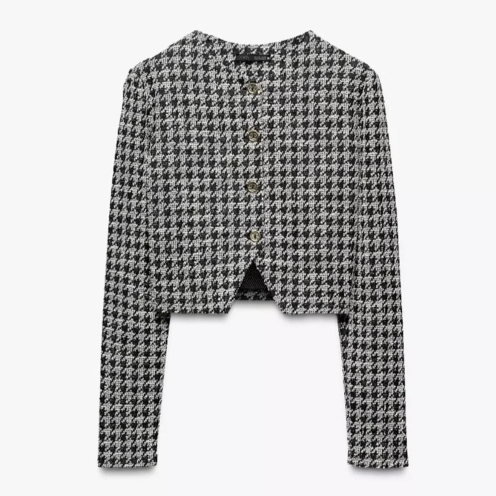 Zara NWT houndstooth blazer and miniskirt set Size L
Ref 1131/151 preppy party - Picture 3 of 13